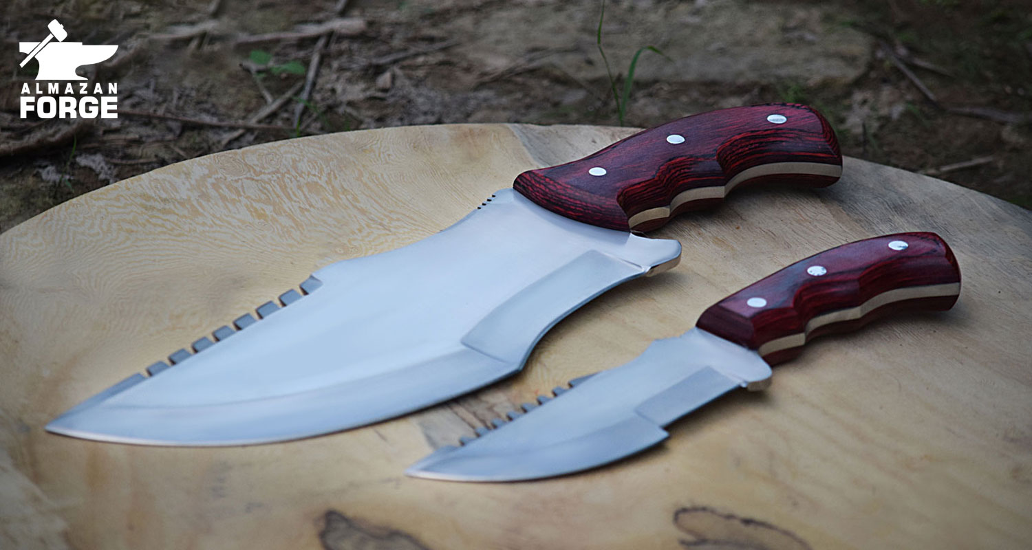 Custom Handmade Stainless steel Tracker Knives