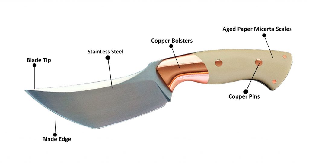hunting Knive with micarta handle