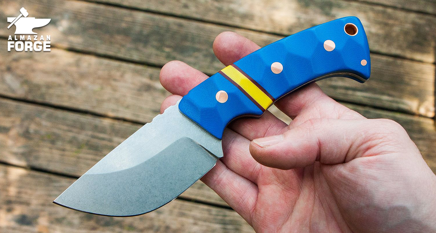 Custom Handmade AEB-L Steel Skinner knife