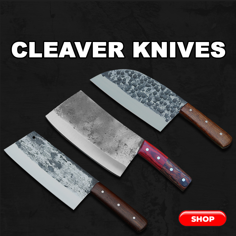 Almazan Forge Cleaver Knives