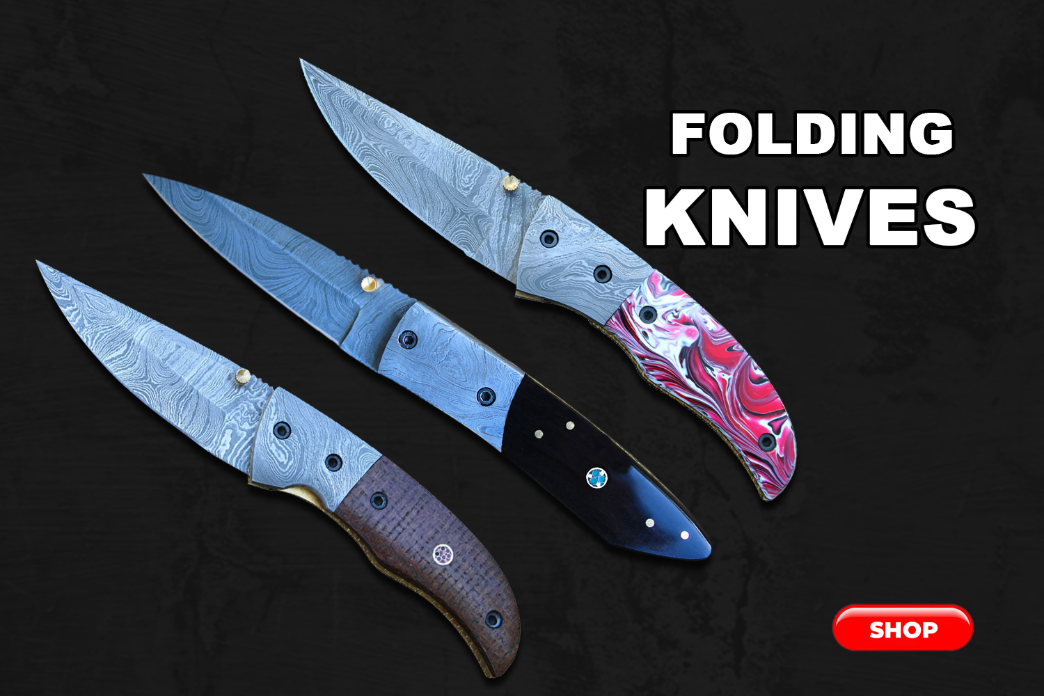 Almazan Forge Folding Knives